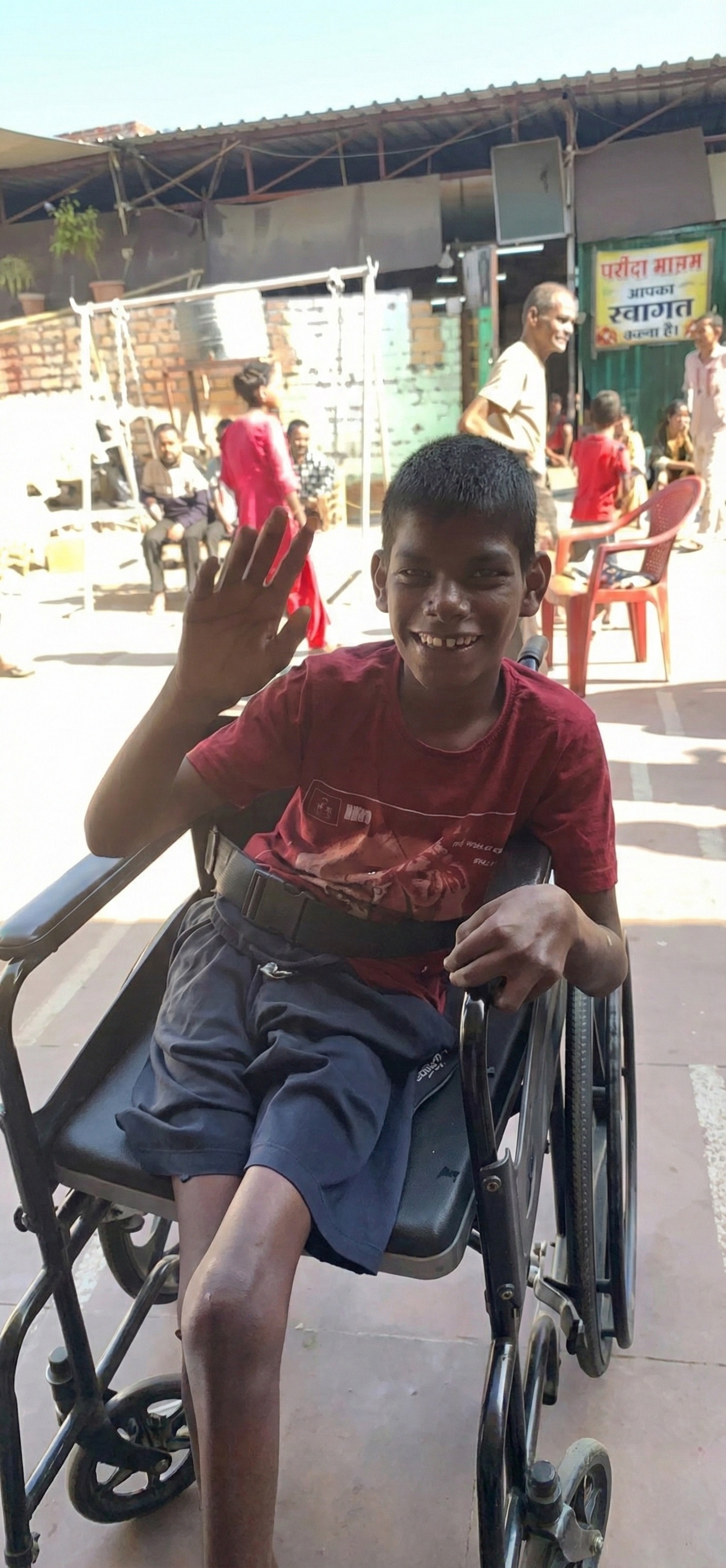 घरौंदा आश्रम - निवासी